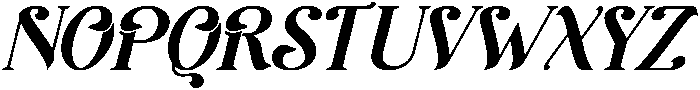 Merry Advent Italic otf (400) Font UPPERCASE
