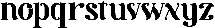 Merry Advent otf (400) Font LOWERCASE