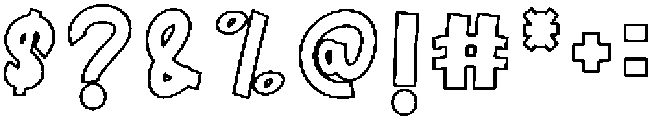 Merry Baby Regular otf (400) Font OTHER CHARS