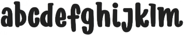 Merry Bright otf (400) Font LOWERCASE