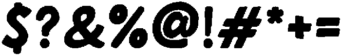 Merry Candy Regular otf (400) Font OTHER CHARS