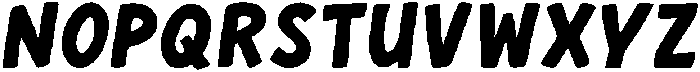 Merry Candy Regular otf (400) Font UPPERCASE