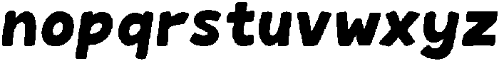 Merry Candy Regular otf (400) Font LOWERCASE