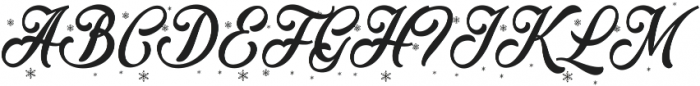 Merry Christmas Color ttf (400) Font UPPERCASE