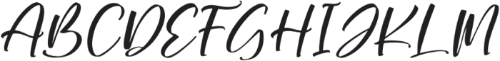 Merry Christmas Italic otf (400) Font UPPERCASE