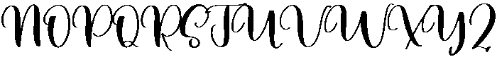 Merry Christmas Regular otf (400) Font UPPERCASE