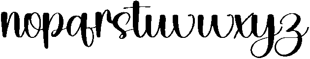 Merry Christmas Regular otf (400) Font LOWERCASE