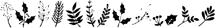 Merry Christmas Regular otf (400) Font UPPERCASE