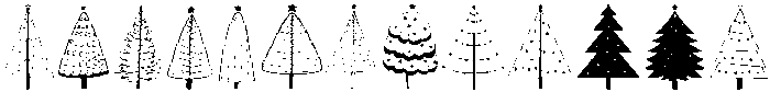 Merry Christmas Regular otf (400) Font LOWERCASE