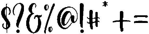 Merry Christmas otf (400) Font OTHER CHARS