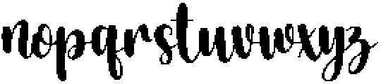Merry Christmas otf (400) Font LOWERCASE