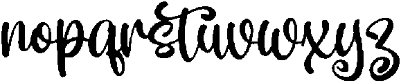 Merry Christyne Pro Regular otf (400) Font LOWERCASE
