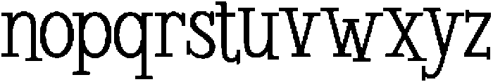 Merry Glow Regular otf (400) Font LOWERCASE