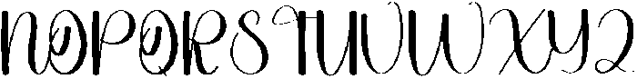 Merry Sunday Regular otf (400) Font UPPERCASE