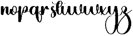 Merry Sunday Regular otf (400) Font LOWERCASE