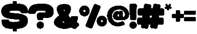 Merry Thick Regular otf (400) Font OTHER CHARS