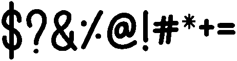 Merry and Bright Regular ttf (400) Font OTHER CHARS
