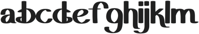 Merry and Bright Regular ttf (400) Font LOWERCASE