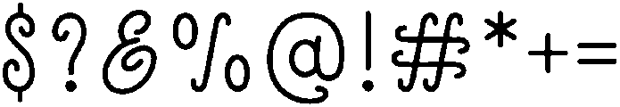 Merry and bright Regular otf (400) Font OTHER CHARS
