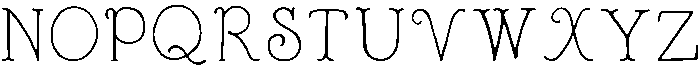 MerryMail Regular otf (400) Font UPPERCASE