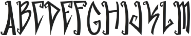 MerryellRegular otf (400) Font LOWERCASE