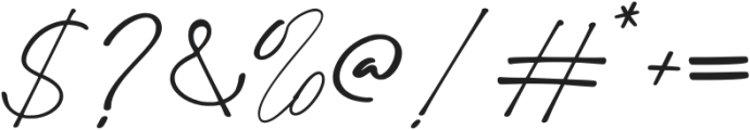 Merrys Handwritten otf (400) Font OTHER CHARS