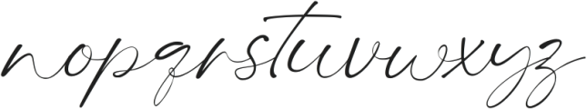 Merrys Handwritten otf (400) Font LOWERCASE