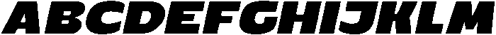 Mertune Bold Italic otf (700) Font UPPERCASE