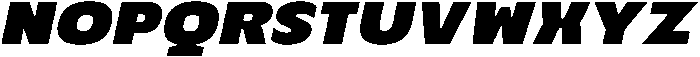 Mertune Bold Italic otf (700) Font UPPERCASE