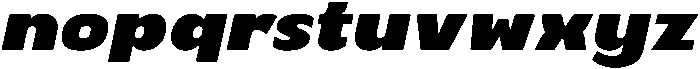 Mertune Bold Italic otf (700) Font LOWERCASE