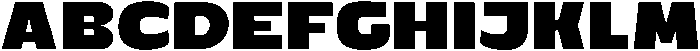 Mertune Bold otf (700) Font UPPERCASE