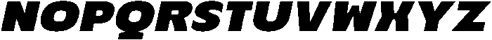 Mertune Italic otf (400) Font UPPERCASE