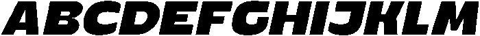 Mertune Light Italic otf (300) Font UPPERCASE