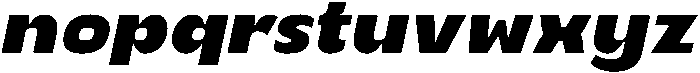 Mertune Light Italic otf (300) Font LOWERCASE