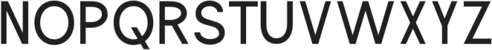 Mesborne Regular otf (400) Font UPPERCASE