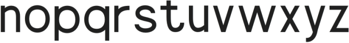 Mesborne Regular otf (400) Font LOWERCASE