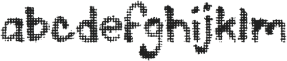 Mesh Mashed ttf (400) Font LOWERCASE