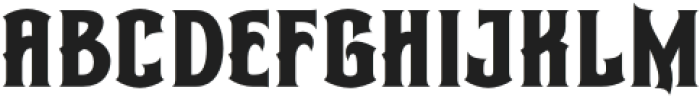 Mesho Regular otf (400) Font LOWERCASE