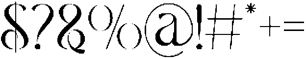 Meslay otf (400) Font OTHER CHARS