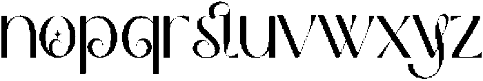 Meslay otf (400) Font LOWERCASE