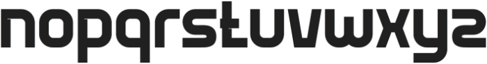 Mespora Regular otf (400) Font LOWERCASE