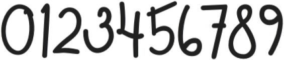 Messy Bun Handwriting Bold otf (700) Font OTHER CHARS