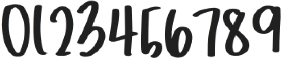 Messy Bun Regular otf (400) Font OTHER CHARS