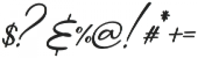 Messy Nessy Script otf (400) Font OTHER CHARS