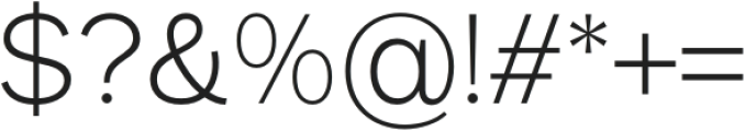 Mesveda-Regular otf (400) Font OTHER CHARS