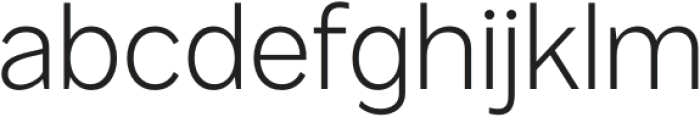 Mesveda-Regular otf (400) Font LOWERCASE