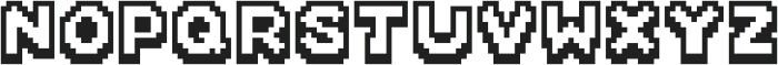 MetaPixels ttf (400) Font UPPERCASE