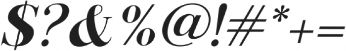 Metafiz Bold Italic otf (700) Font OTHER CHARS