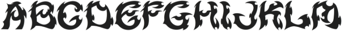 Metal Forge otf (400) Font UPPERCASE
