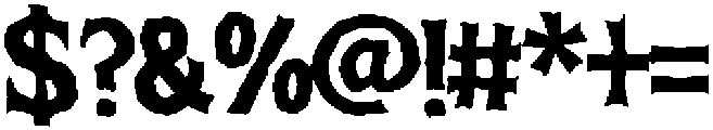 Metal Heaven otf (400) Font OTHER CHARS